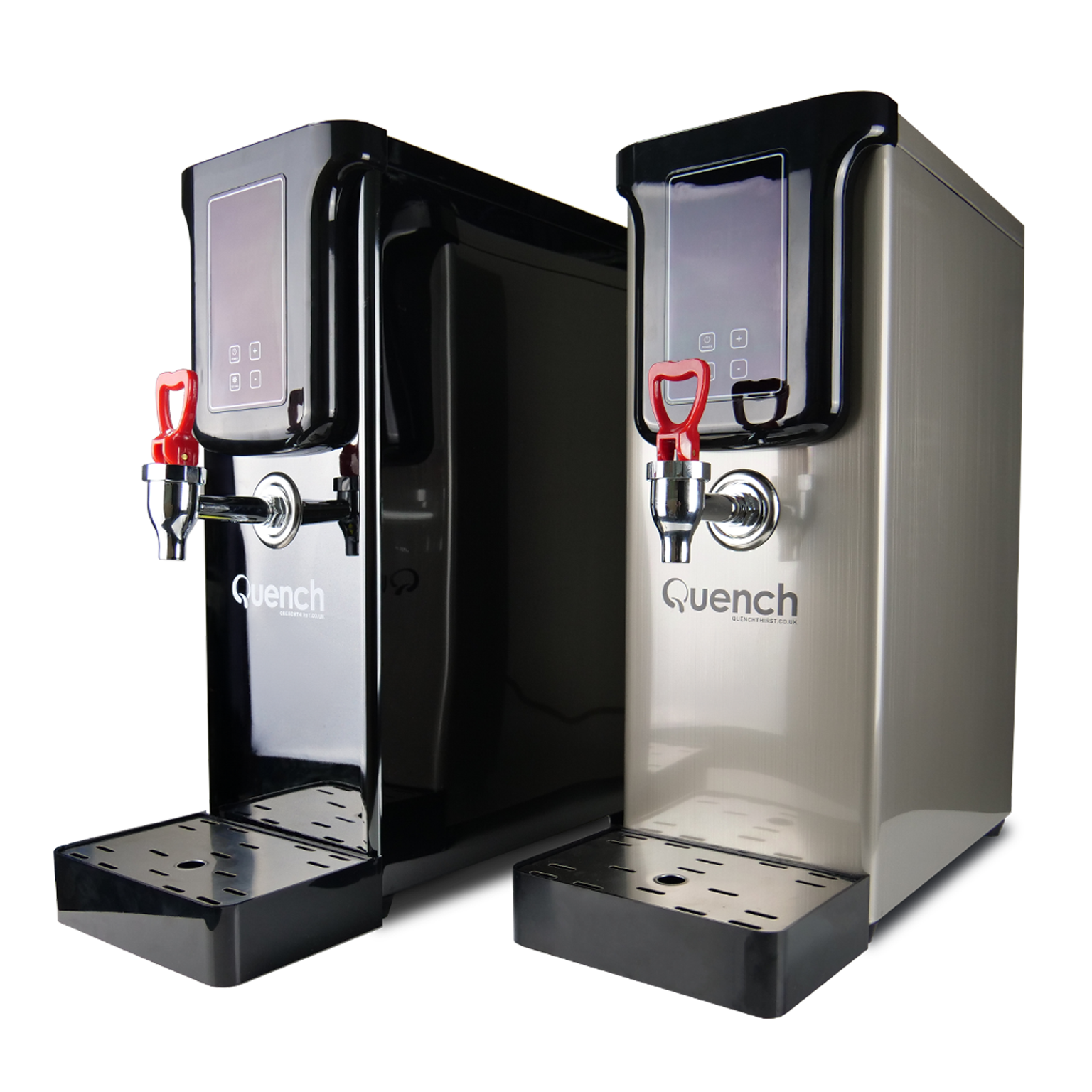 Quench 10L Black & Stainless Water Boilers